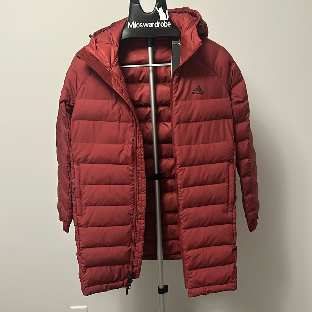 Adidas’s lightweight climawarm shell jacket